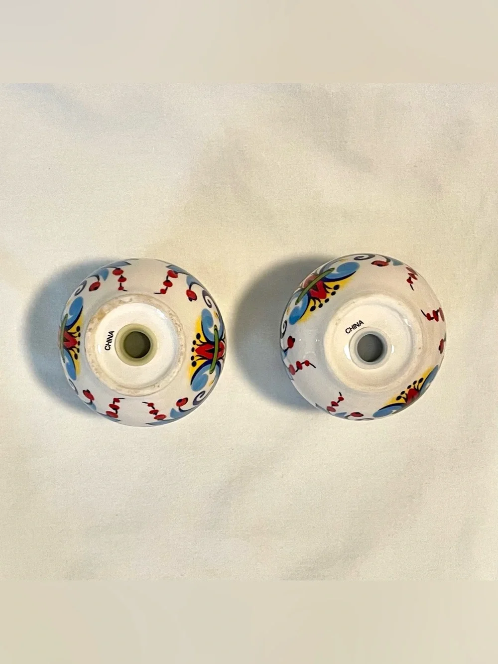 Tabletops Unlimited San Marino Italian Salt & Pepper Shaker Set - Multicolored